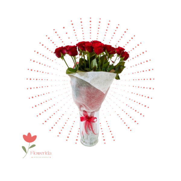 Passion Éternelle 💖 Un bouquet envoûtant de roses rouges et de pivoines, symbole d’un amour intense et sincère. ✨ Composition : 15 roses rouges premium, 5 pivoines blanches, feuillage d’eucalyptus. 💰 Prix : 499 MAD 🔎 SEO : bouquet romantique, roses rouges Rabat, fleurs pour déclarer son amour